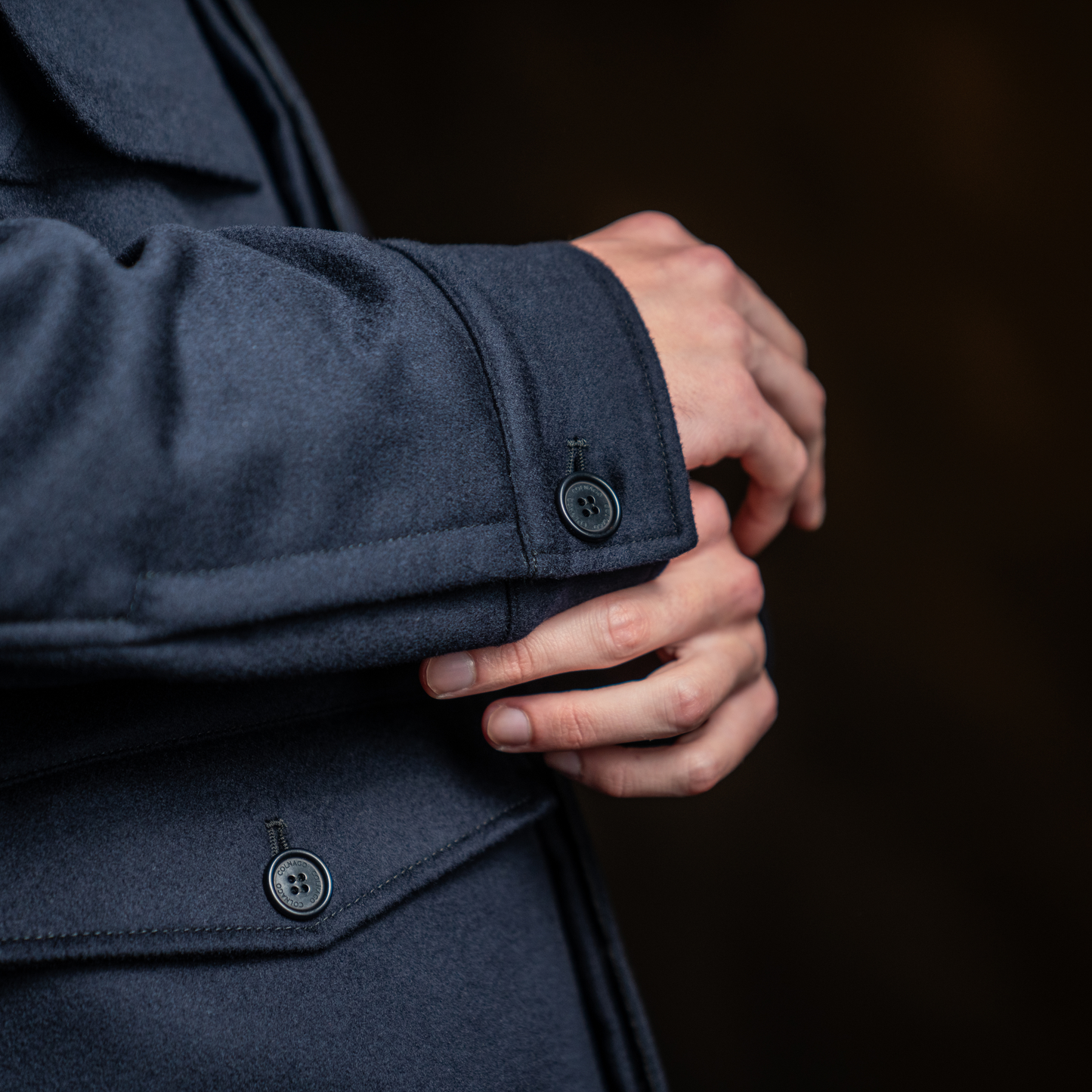 Giacca Field blu navy