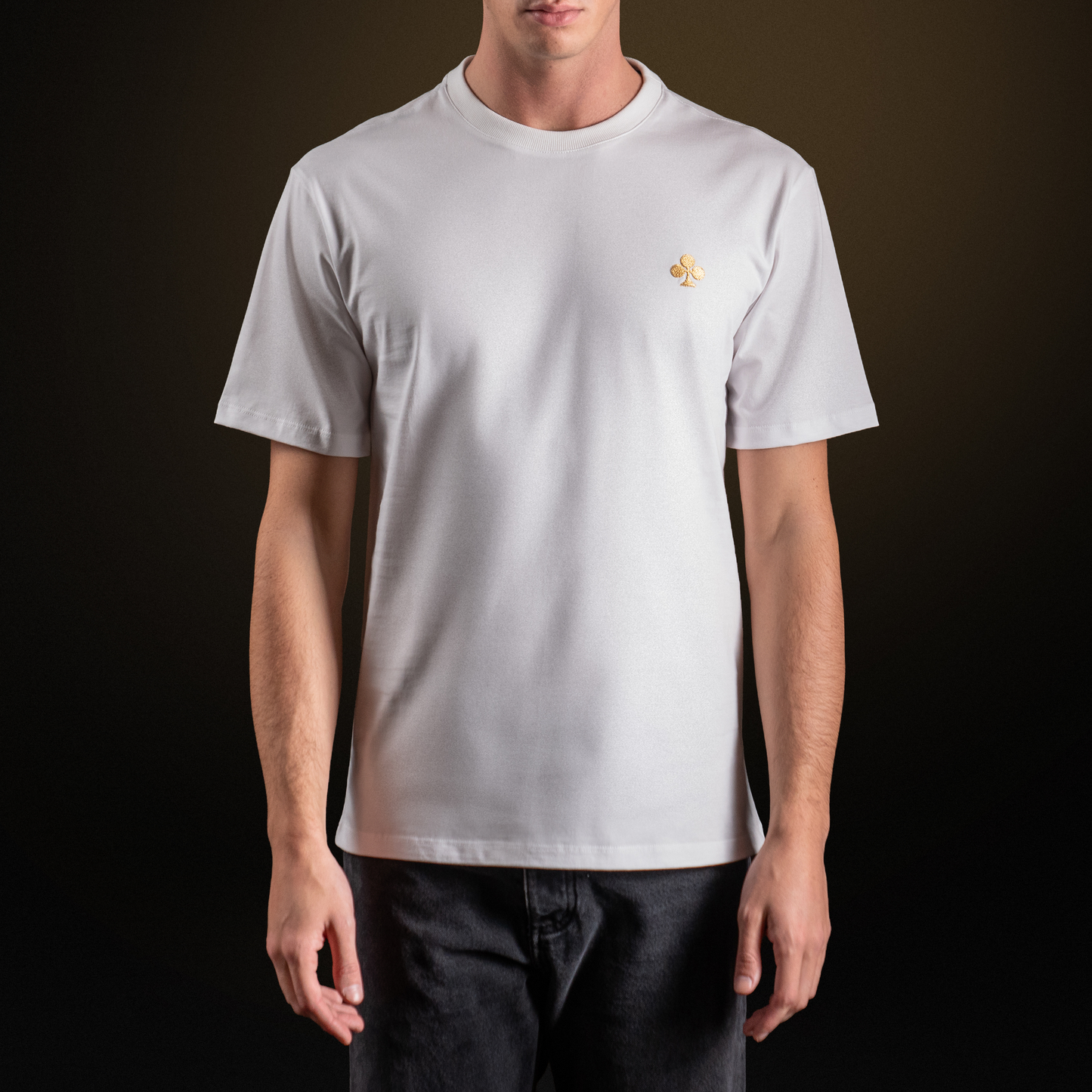 T-shirt in cotone bianco