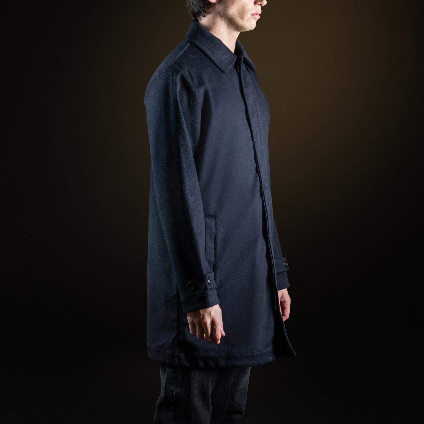 Trench blu navy