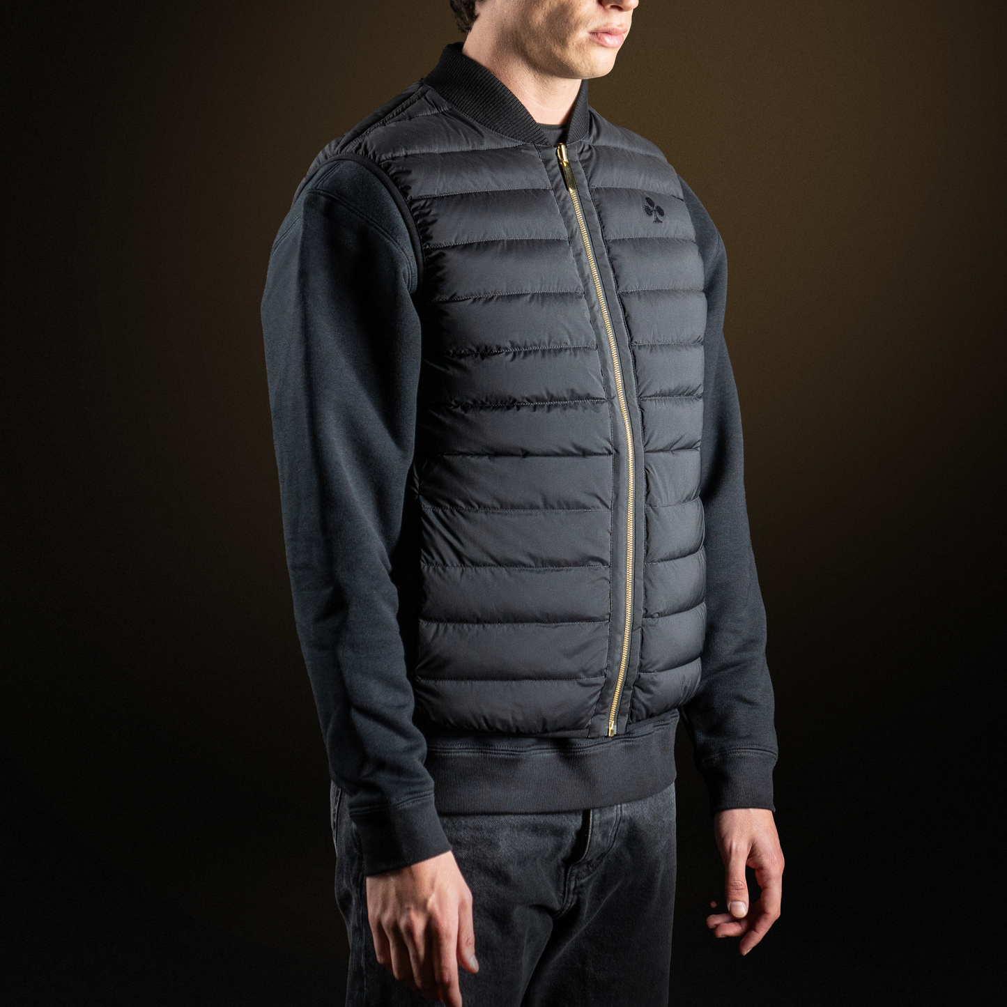 Black Reversible Vest