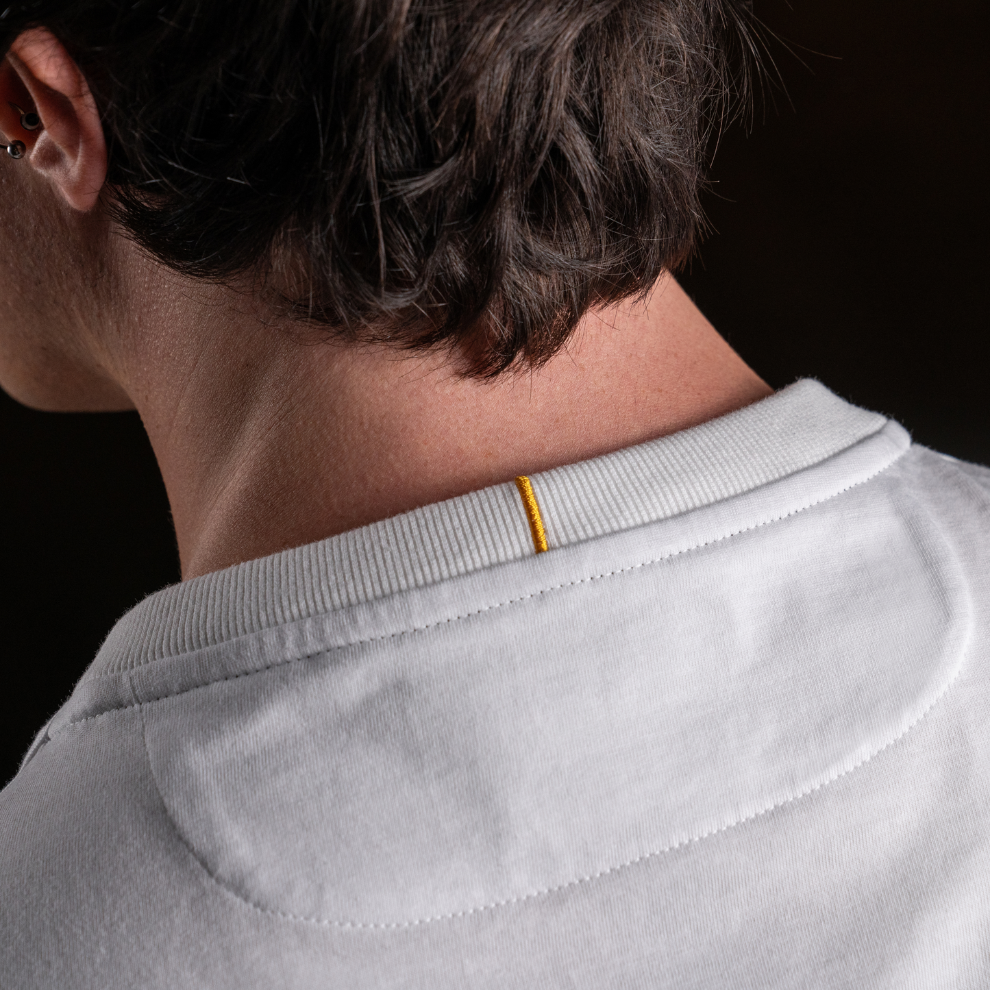 T-shirt in cotone bianco