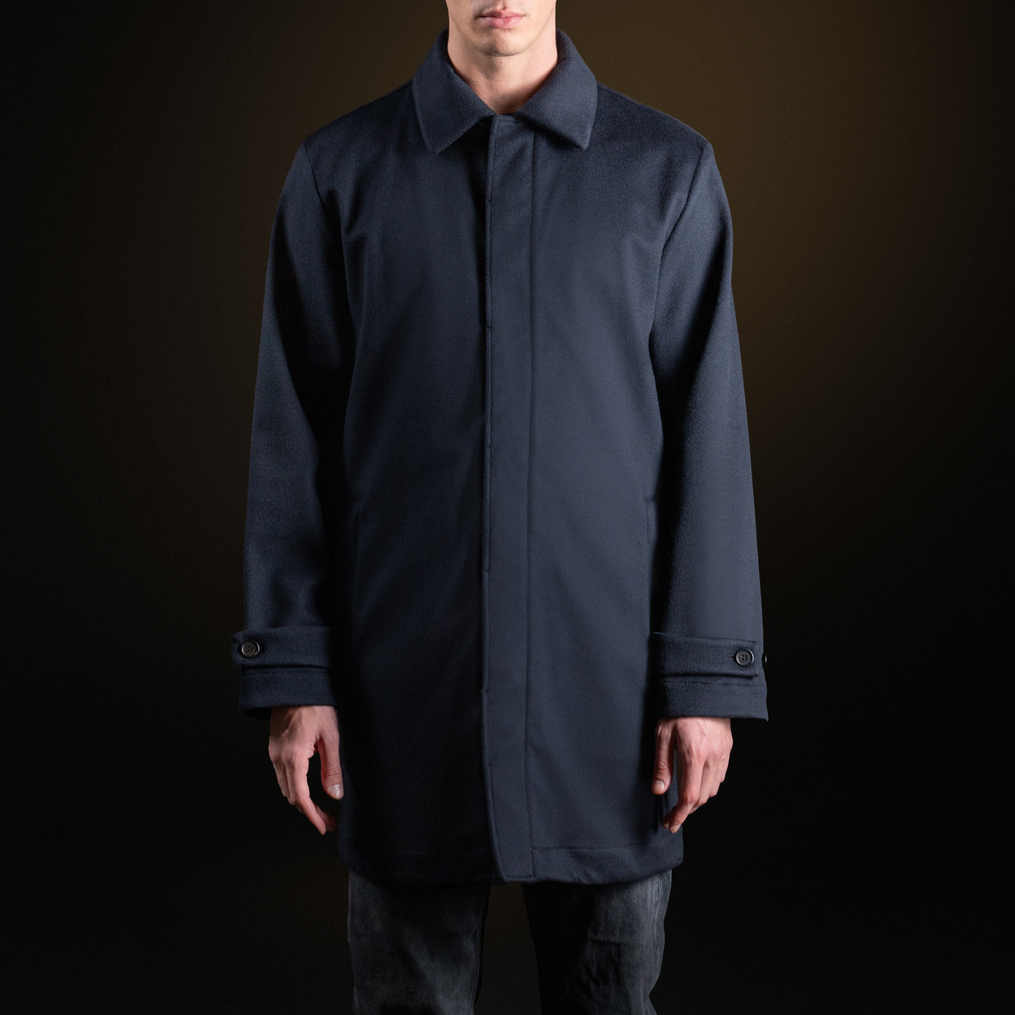Trench blu navy