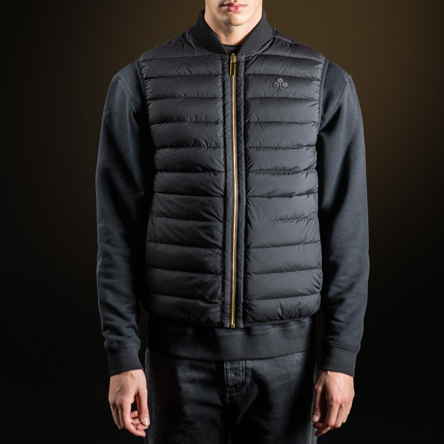 Black Reversible Vest