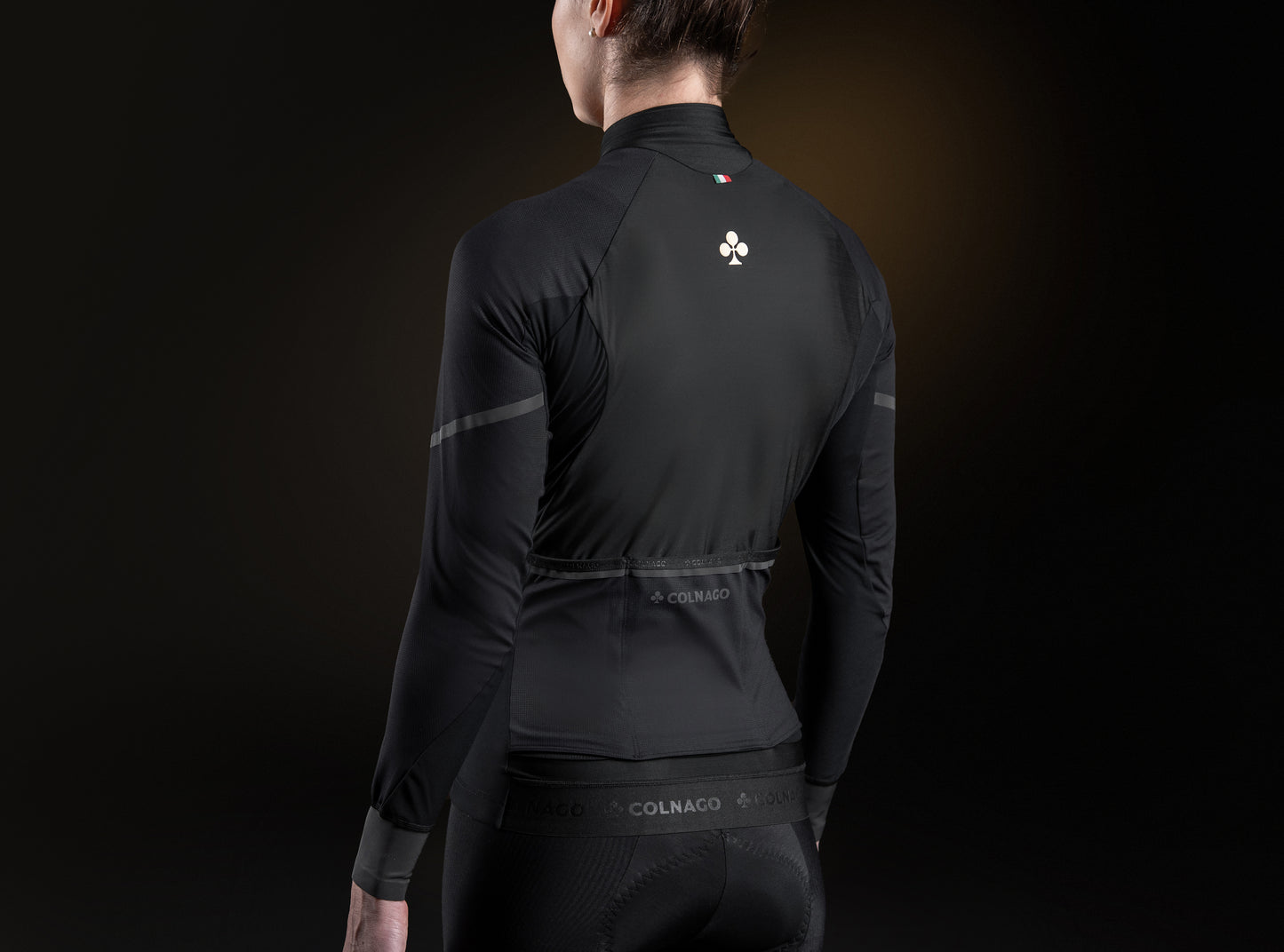 Ace - Maglia a maniche lunghe da ciclismo Donna
